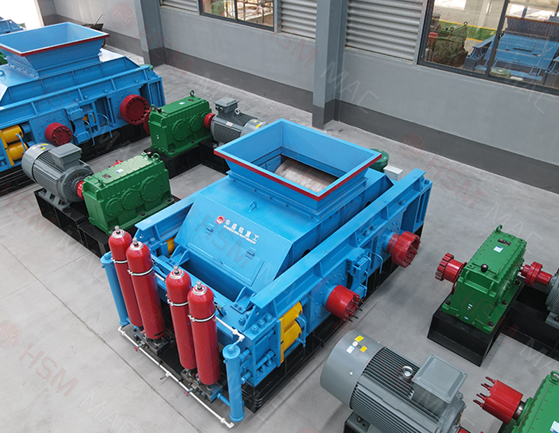 銅礦石對輥破碎機(jī)