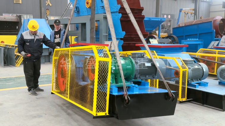 廢舊瀝青雙輥破碎機(jī)